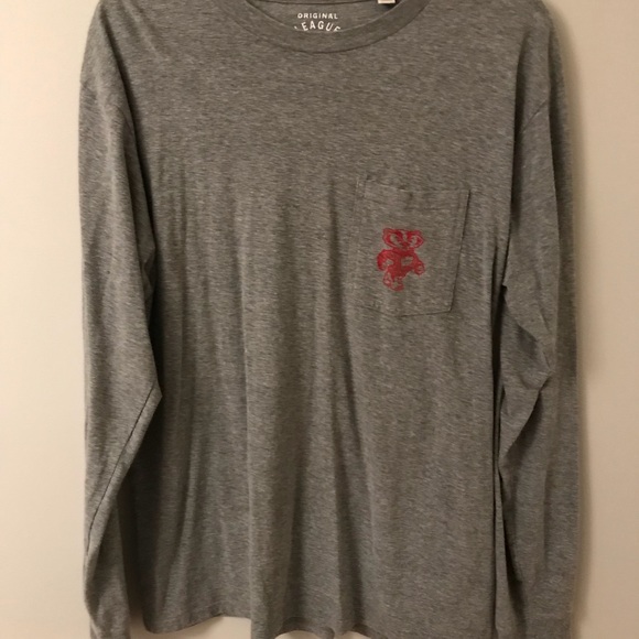League Tops - University of Wisconsin Long Sleeve T-shirt